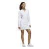 adidas Ladies Ultimate365 Cool Feeling Printed 1/4 Zip Neck Top Frozen Lemon